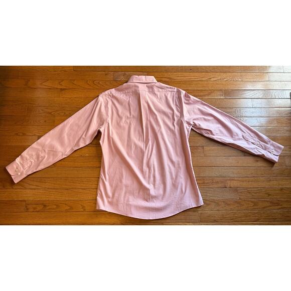 Brooks Brothers Regent Fit button up Medium Pink Mens NWT - Picture 2 of 12